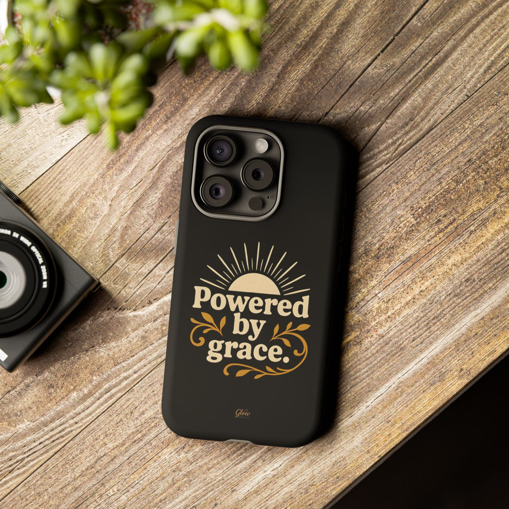 Powered by Grace | Phone Case