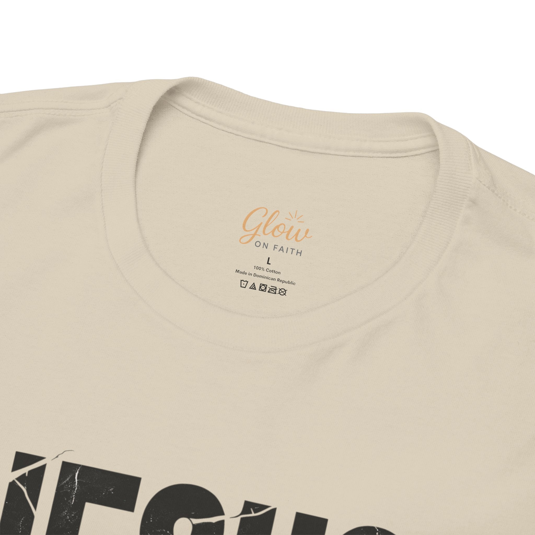 Jesus Never Fails | Unisex Heavy Cotton Tee