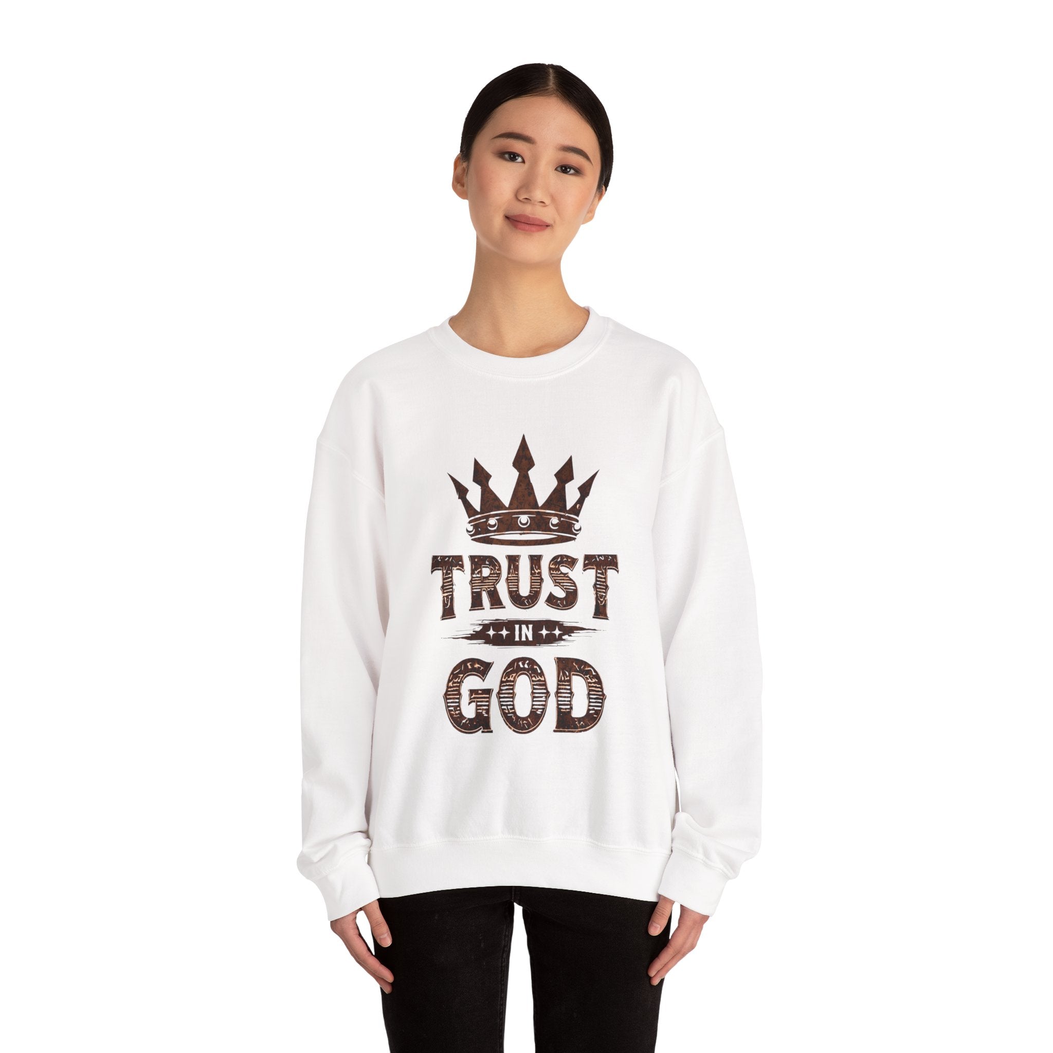 Trust in God | Unisex Crewneck Sweatshirt