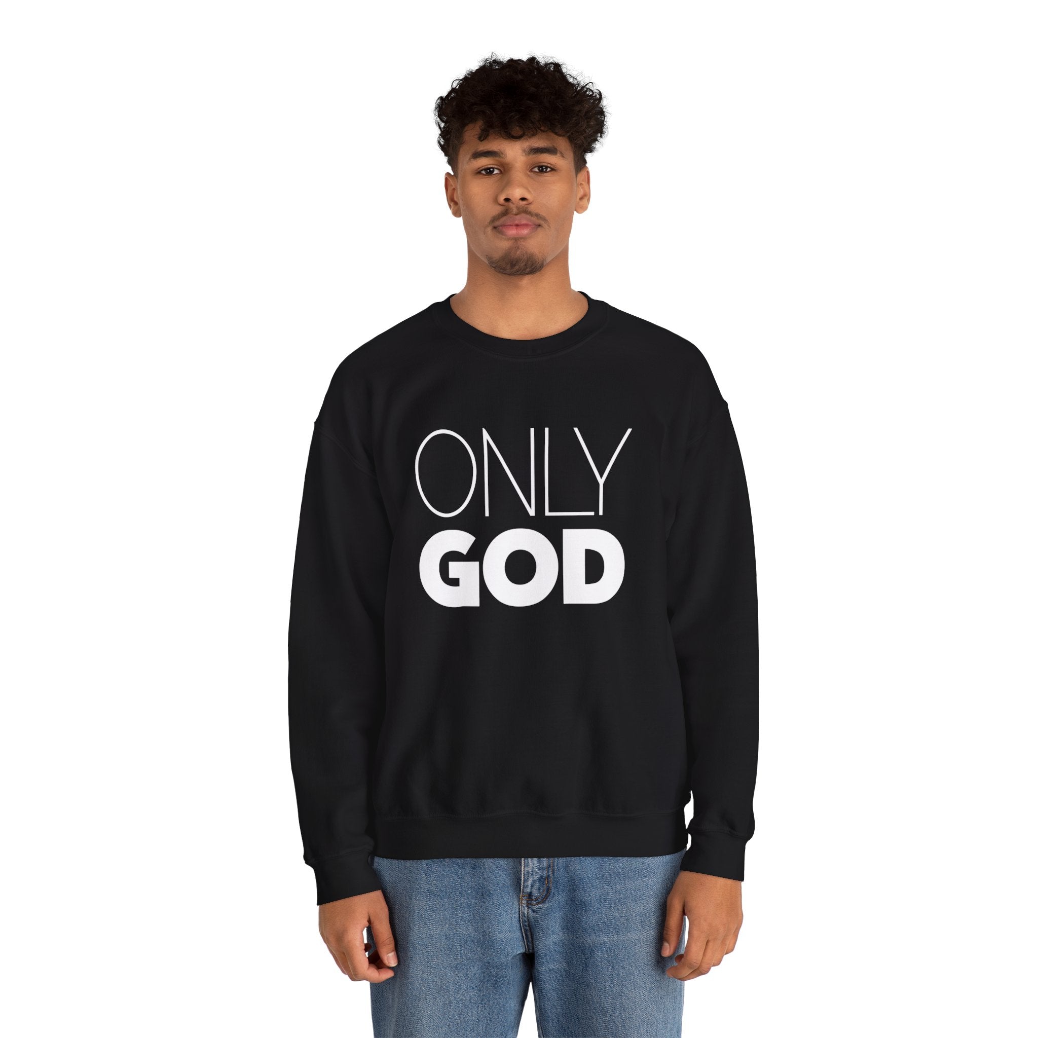 Only God | Unisex Heavy Blend™ Crewneck Sweatshirt