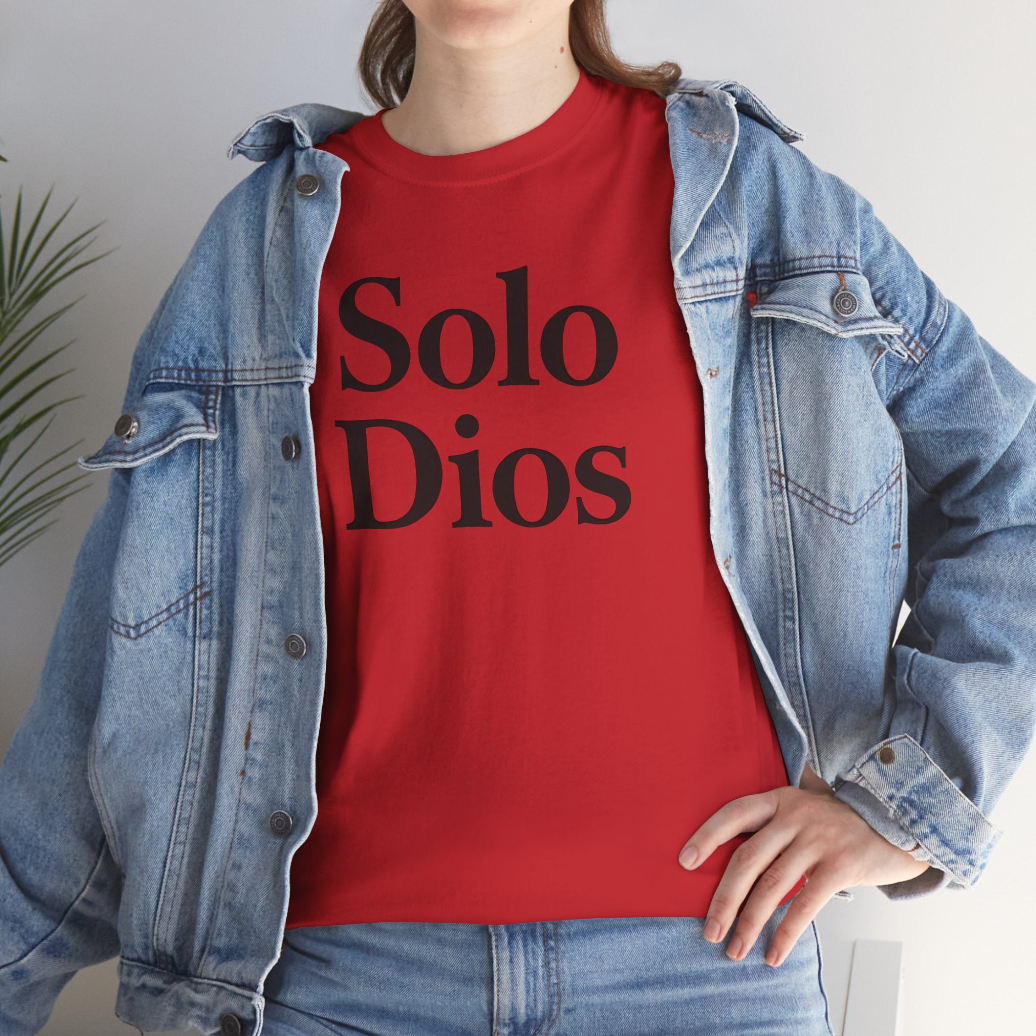 Solo Dios (Only God) | Unisex Cotton Tee