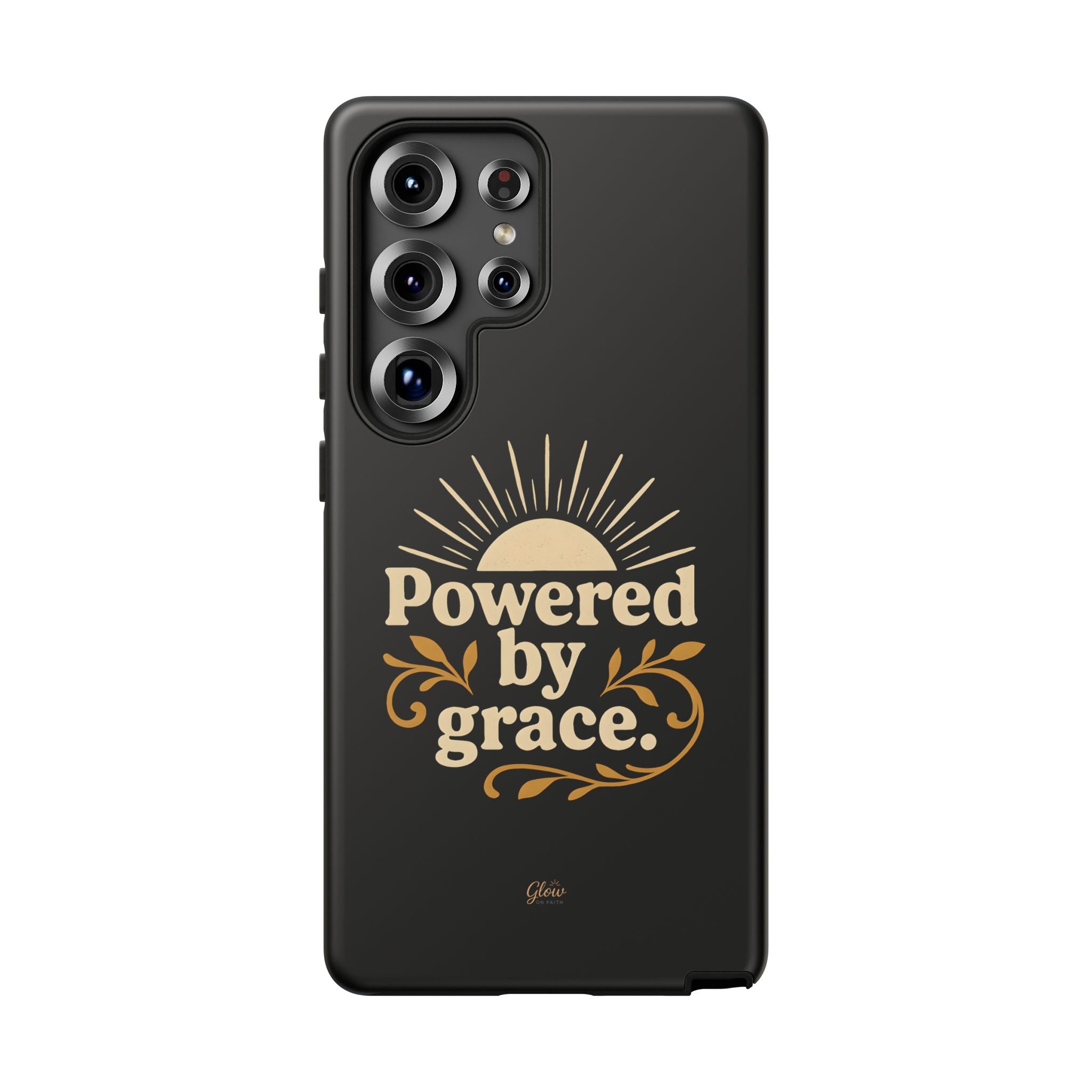 Powered by Grace | Phone Case