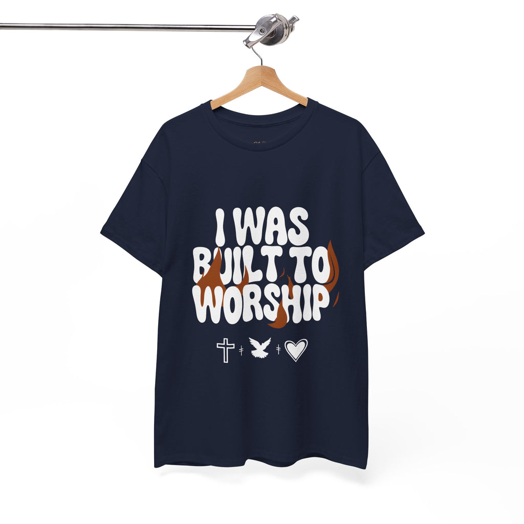 I was built to worship | Unisex Heavy Cotton Tee