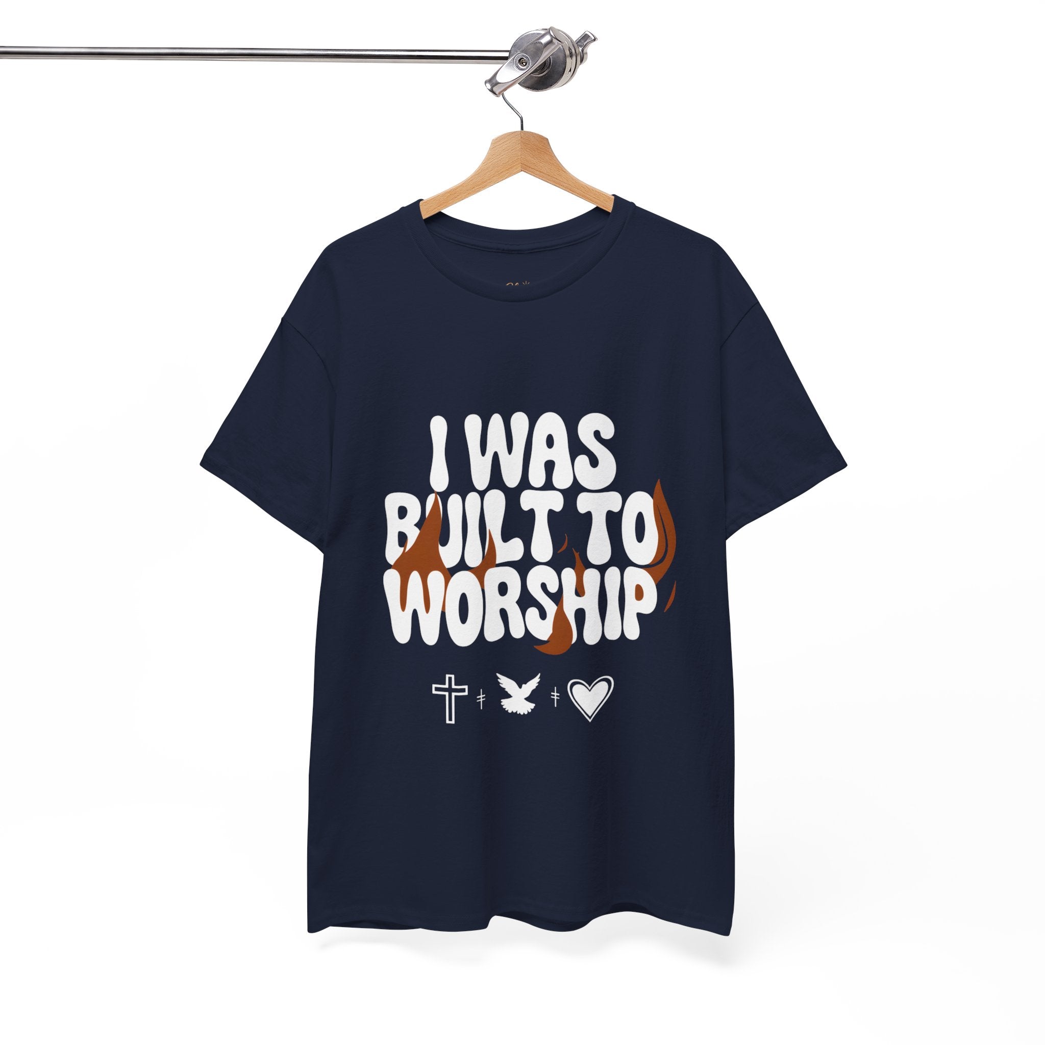 I was built to worship | Unisex Heavy Cotton Tee