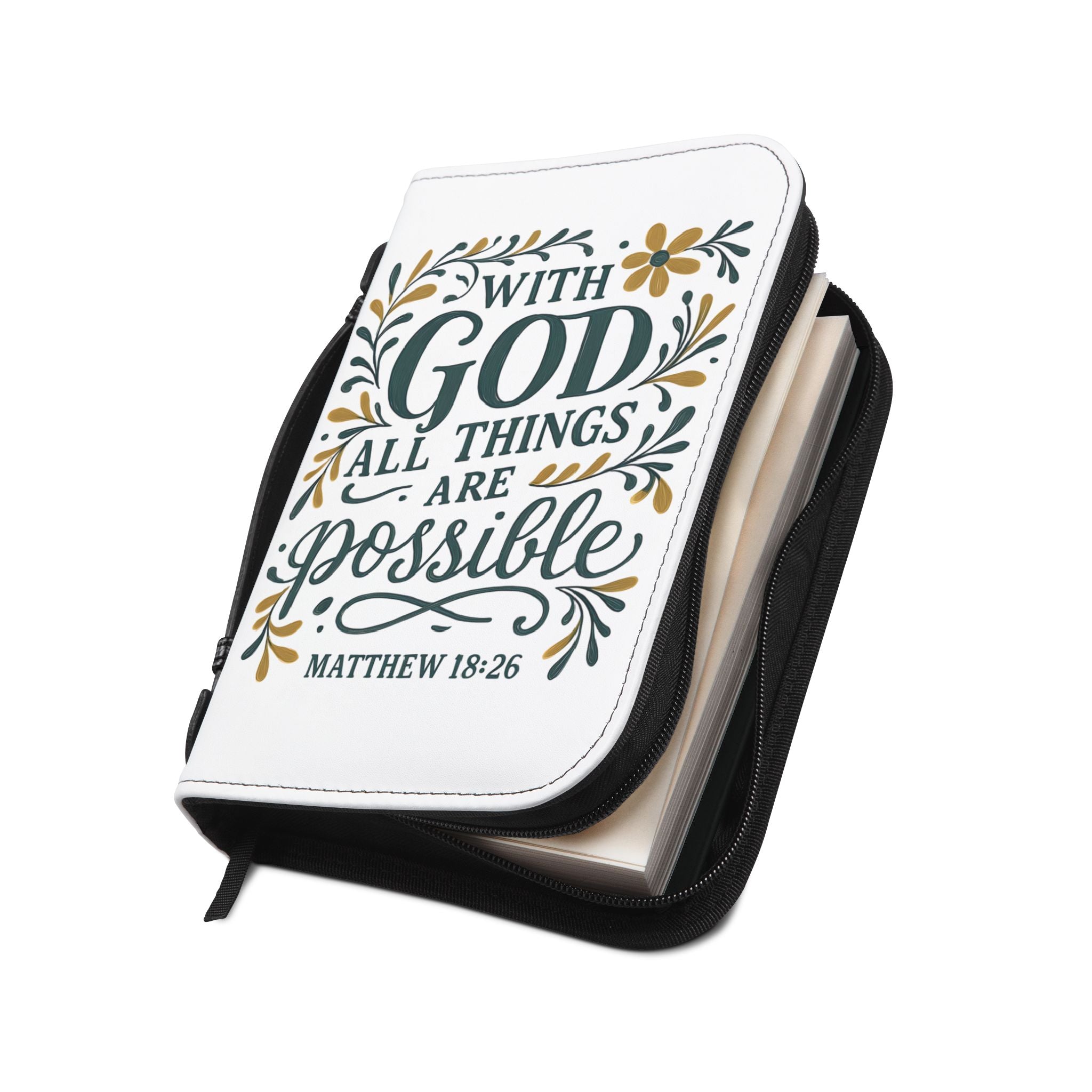 With God all things are possible. – Matthew 19:26 | Bible Cover