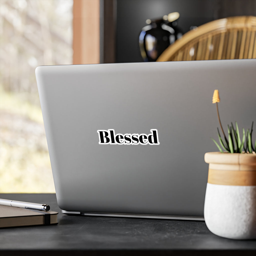 Blessed Kiss-Cut Vinyl Sticker
