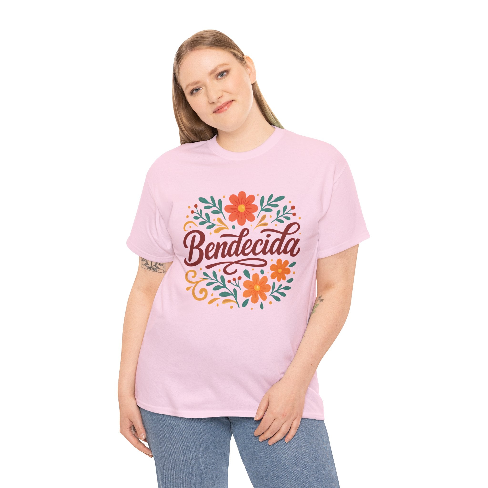 Bendecida (Blessed feminine) | Unisex Heavy Cotton Tee
