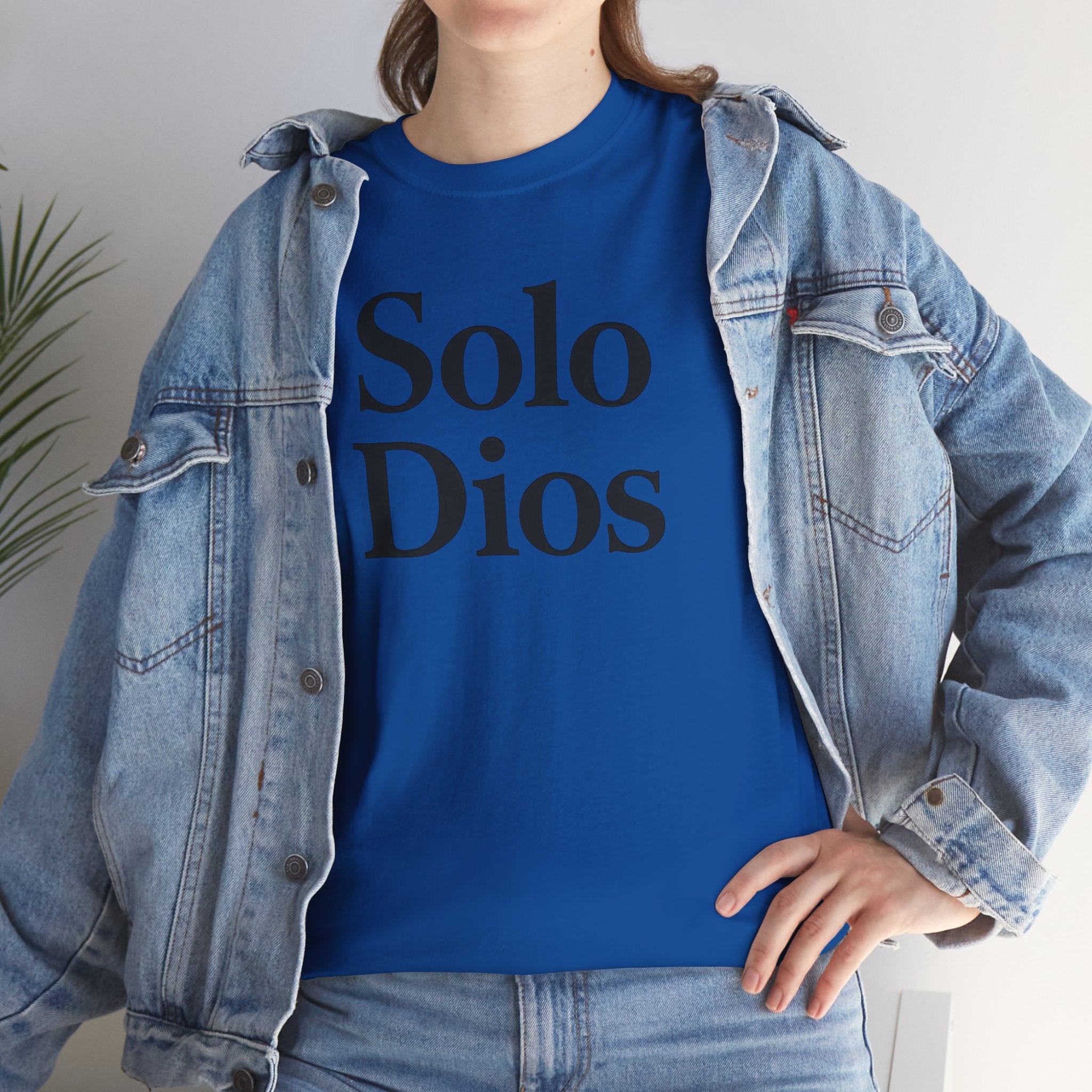 Solo Dios (Only God) | Unisex Cotton Tee