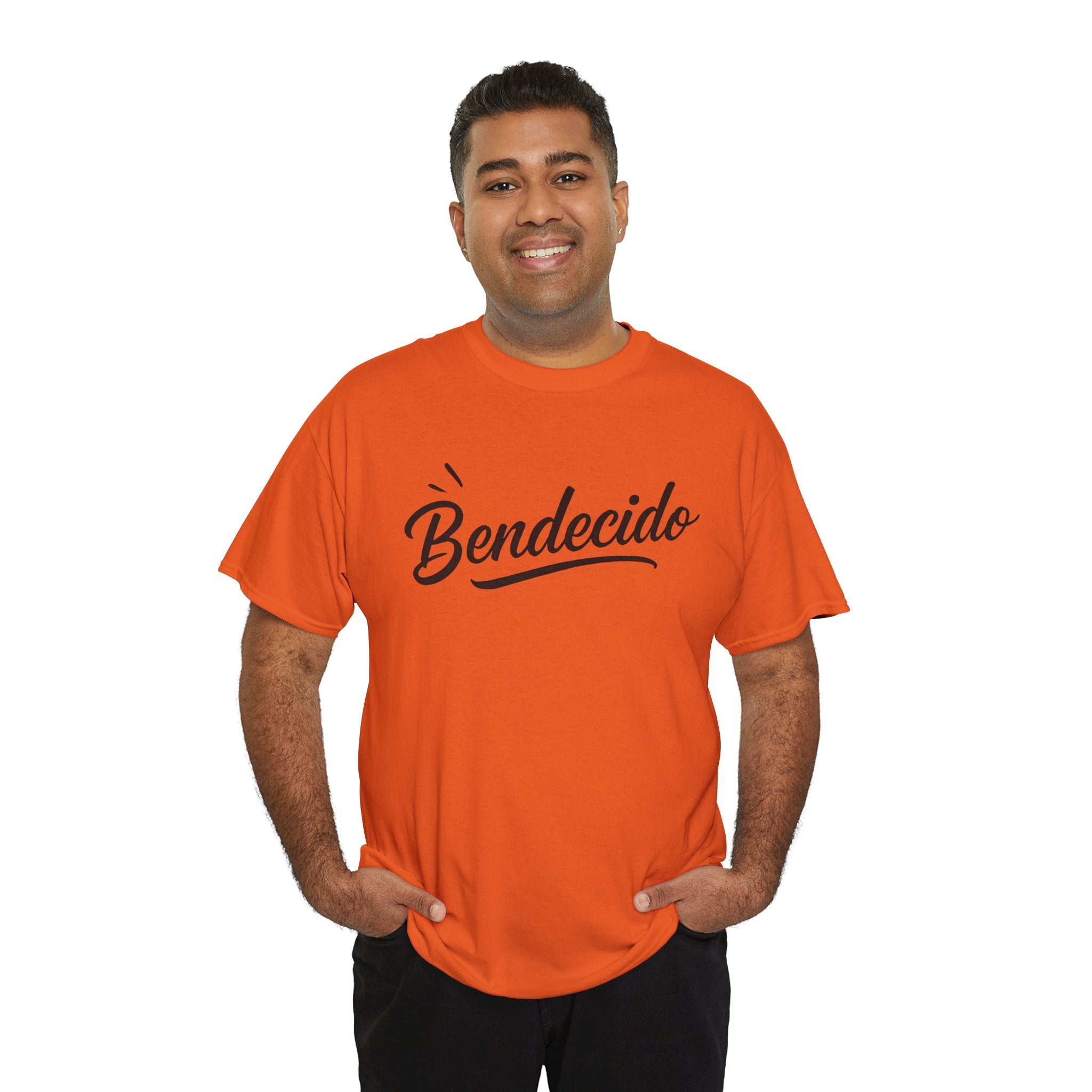 Bendecido (Blessed masculine) | Unisex Heavy Cotton Tee
