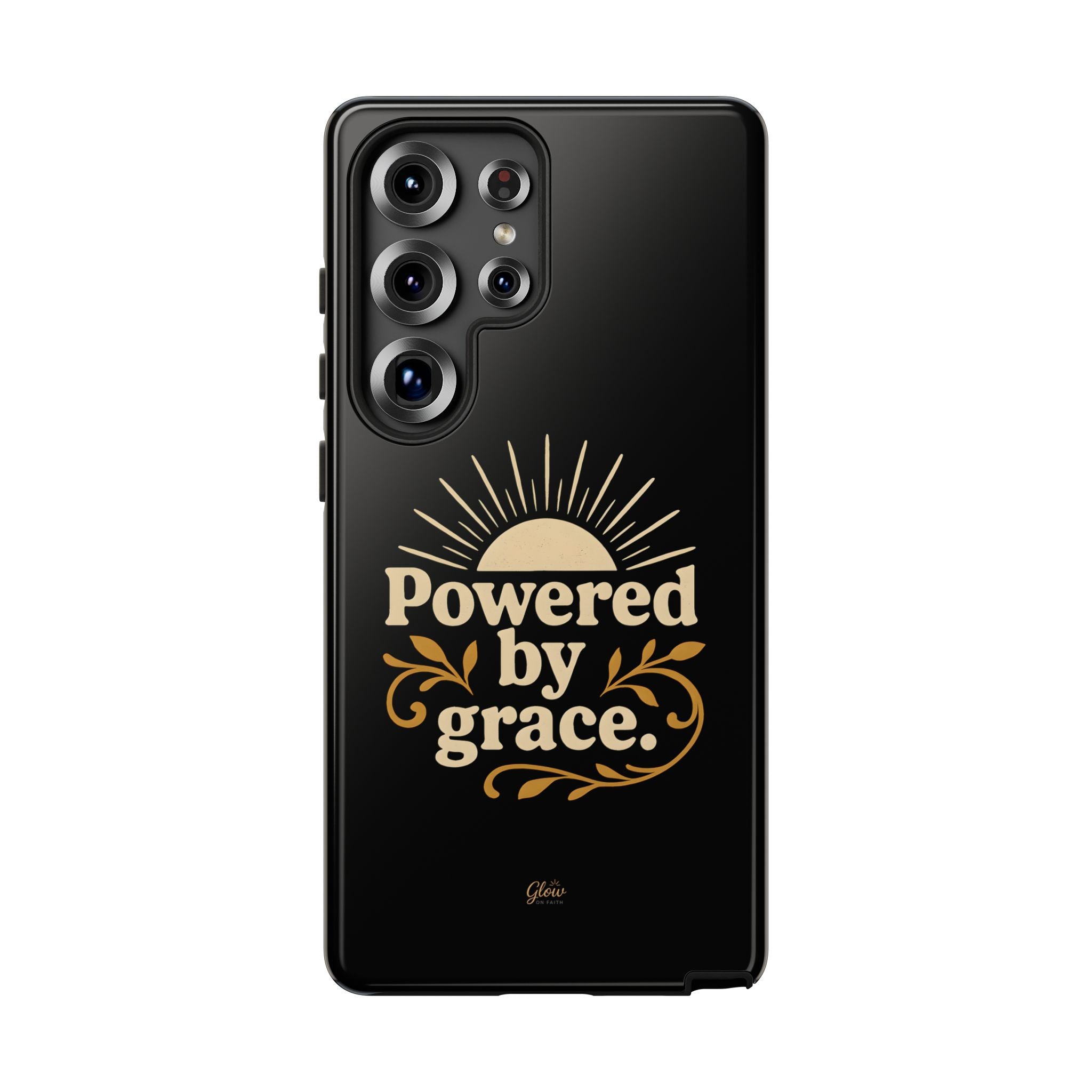 Powered by Grace | Phone Case