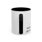 Walking in His path, glowing from within. |Coffee Mug