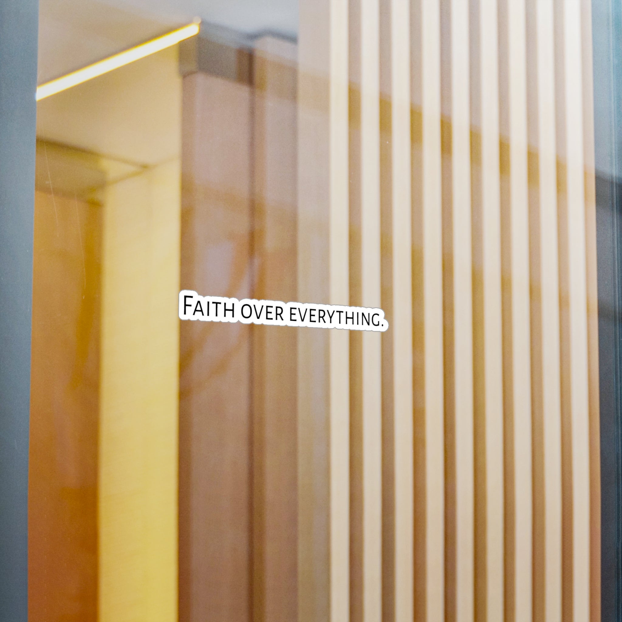 Faith Over Everything | Sticker