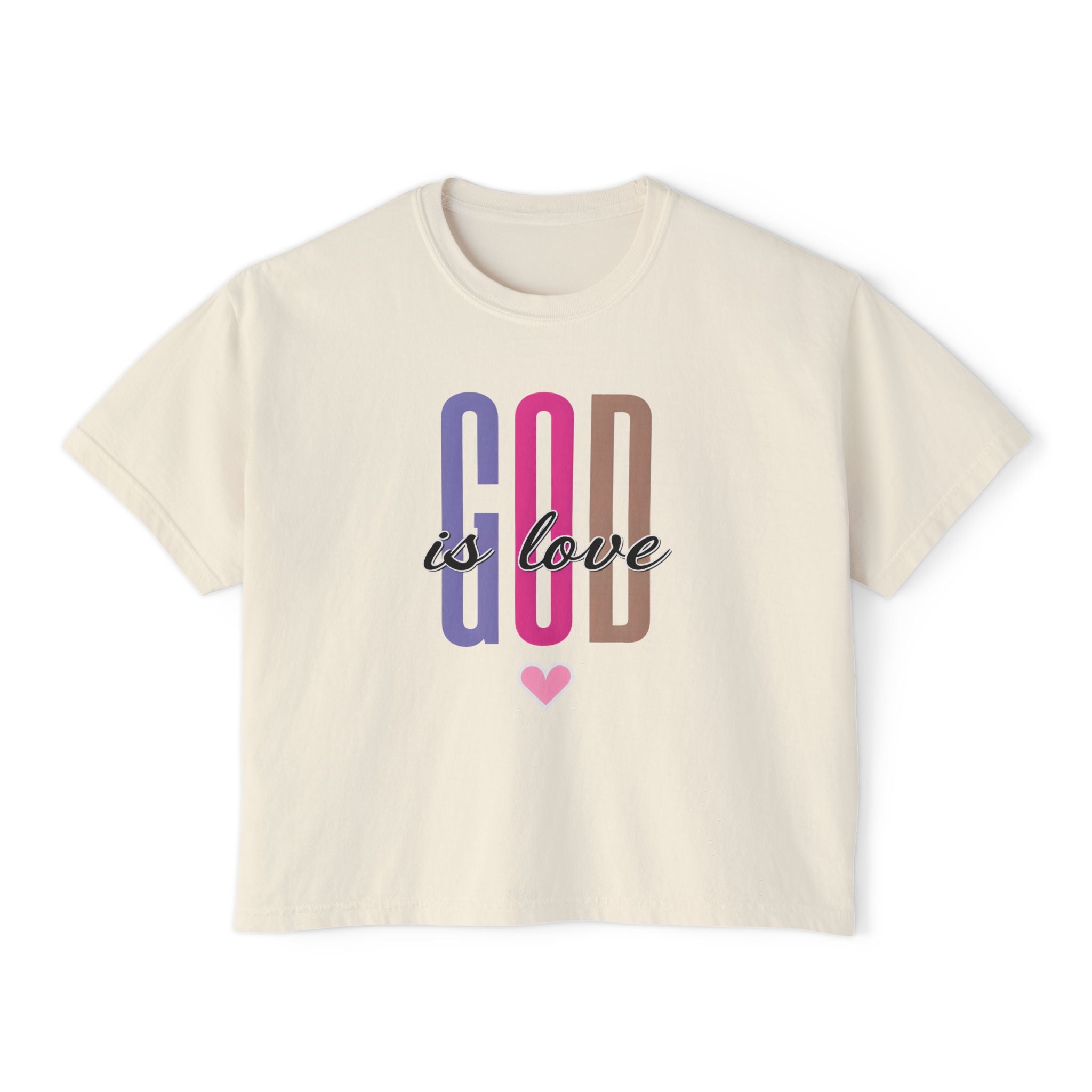 God is Love | Women's Boxy Tee