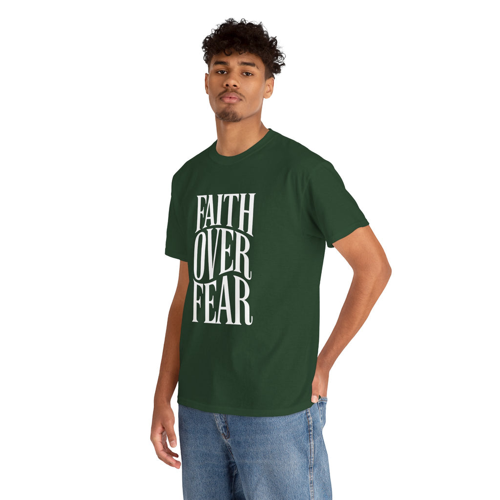 Faith Over Fear | Unisex Cotton Tee