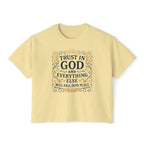 Trust in God, and everything else will fall into place. | Women's Boxy Tee