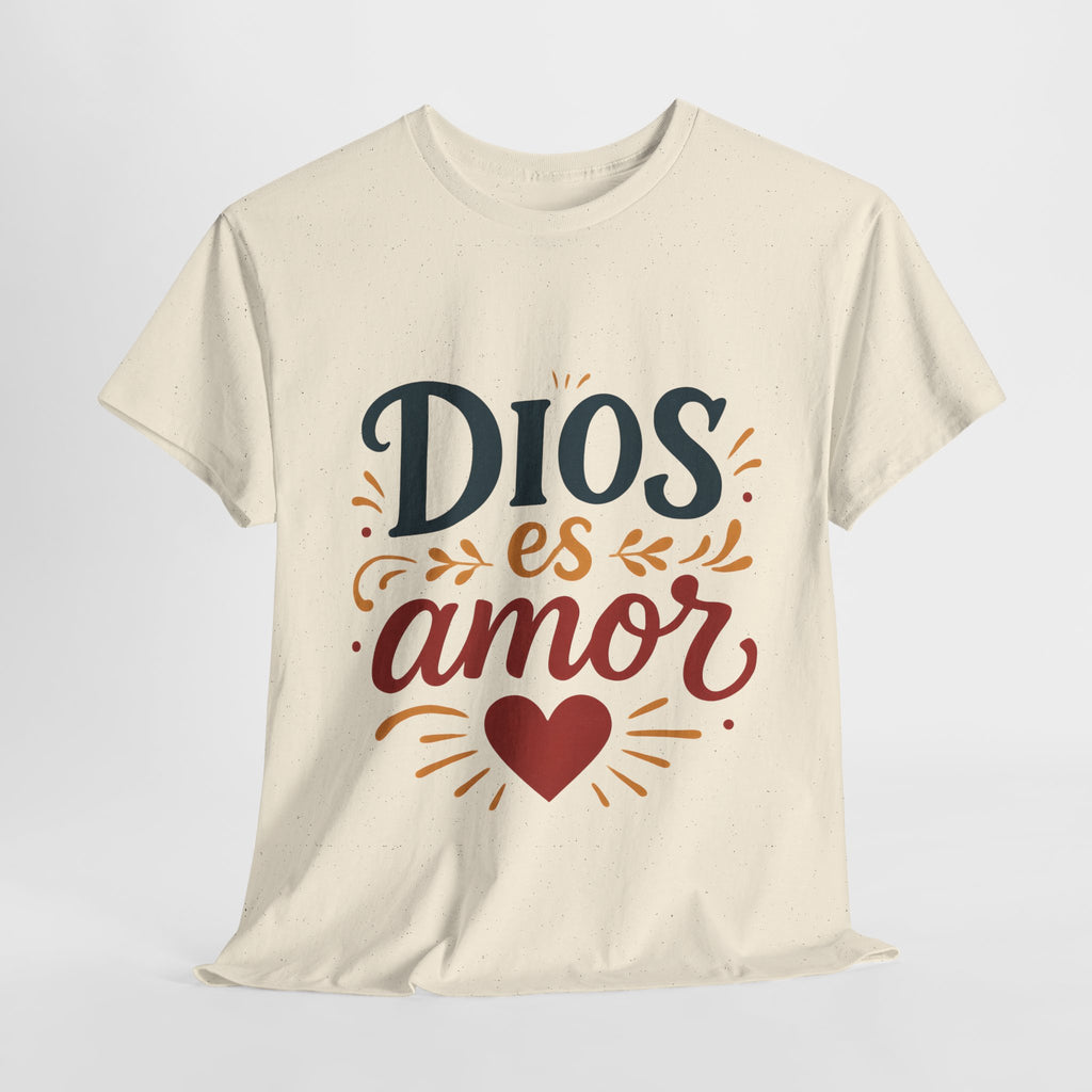 Dios es amor/God is Love | Unisex Heavy Cotton Tee