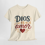 Dios es amor/God is Love | Unisex Heavy Cotton Tee