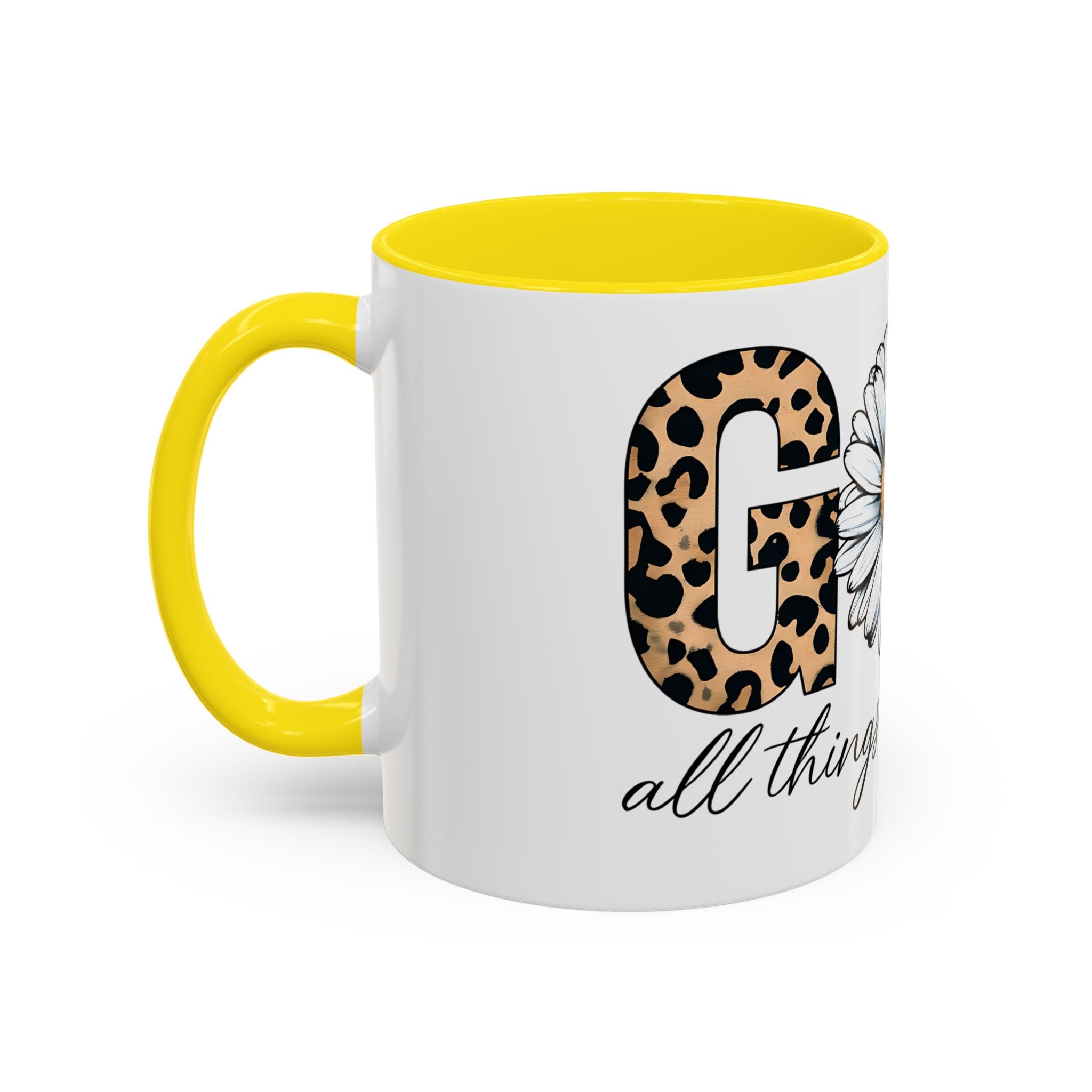 God all things are possible | Coffee Mug