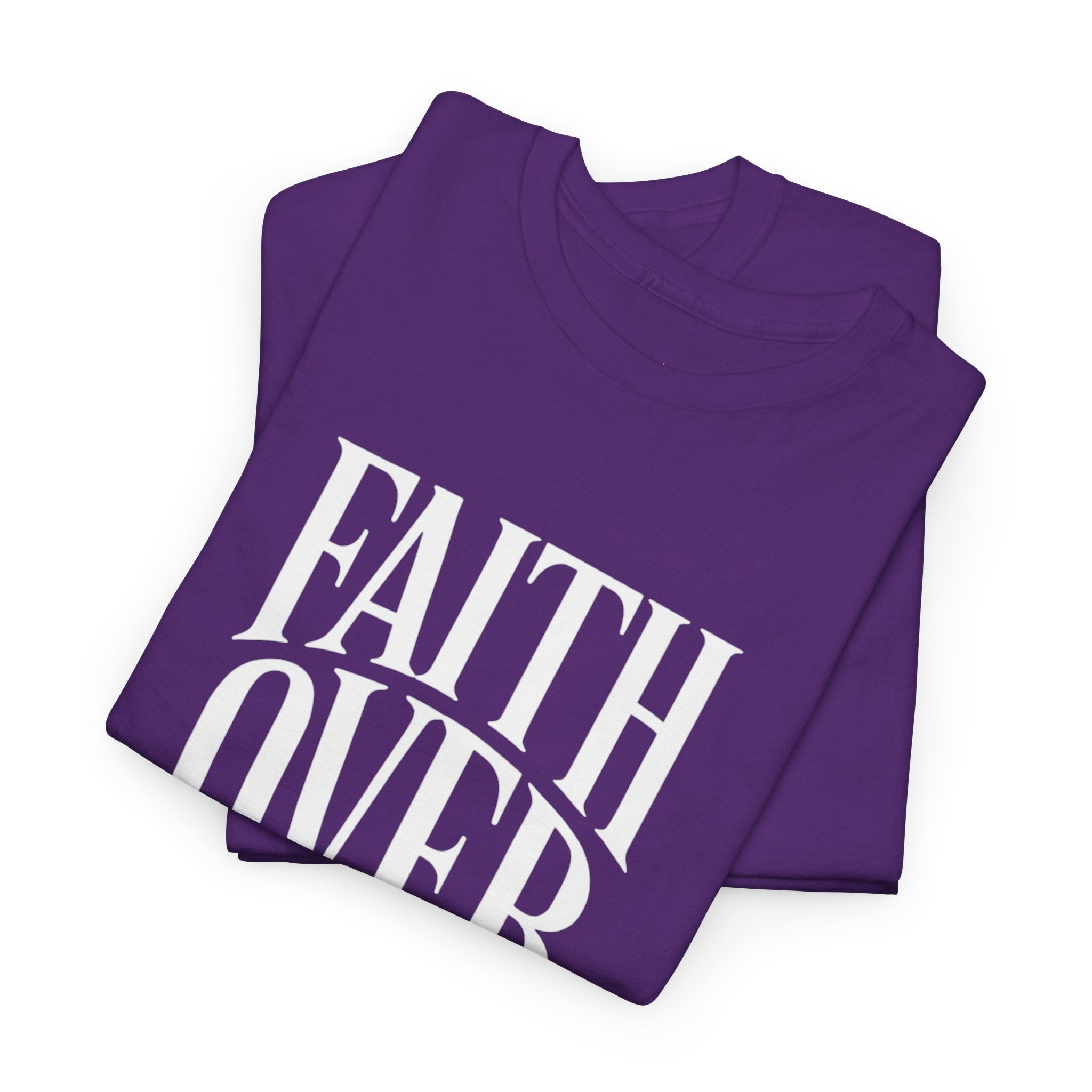 Faith Over Fear | Unisex Cotton Tee
