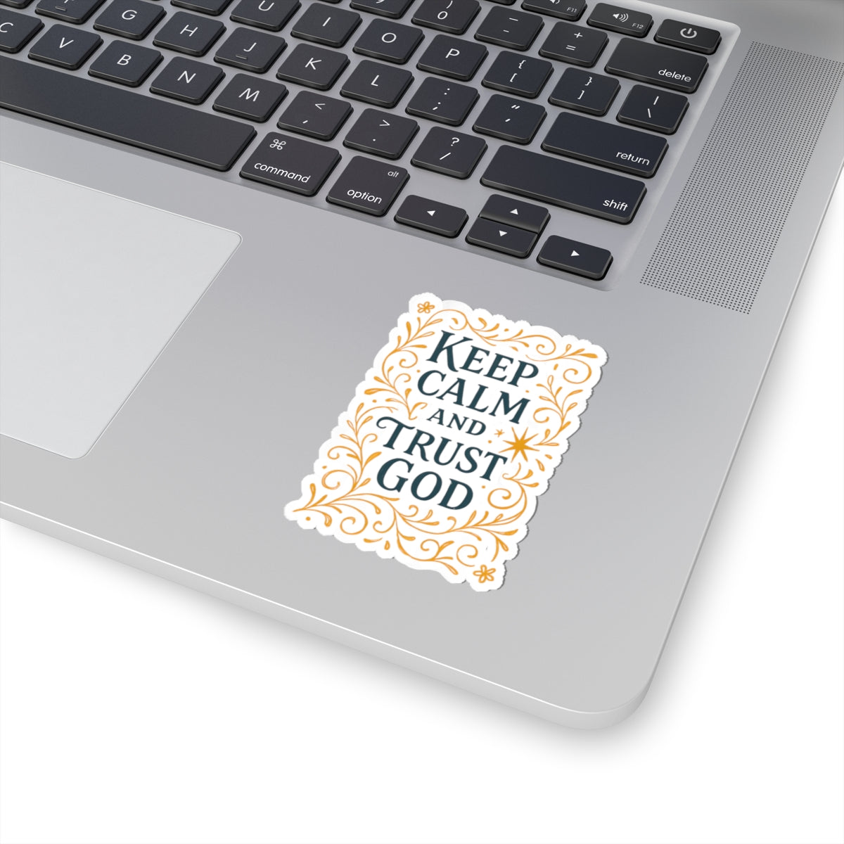 Keep calm and trust God. | Stickers