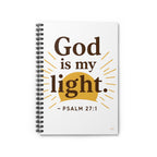 God is My Light | Spiral Notebook