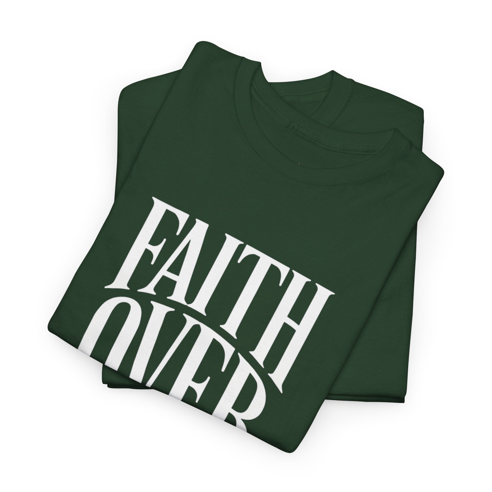 Faith Over Fear | Unisex Cotton Tee