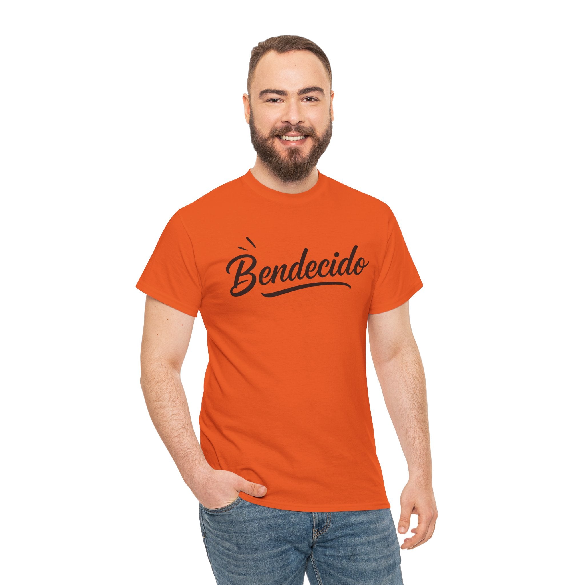Bendecido (Blessed masculine) | Unisex Heavy Cotton Tee