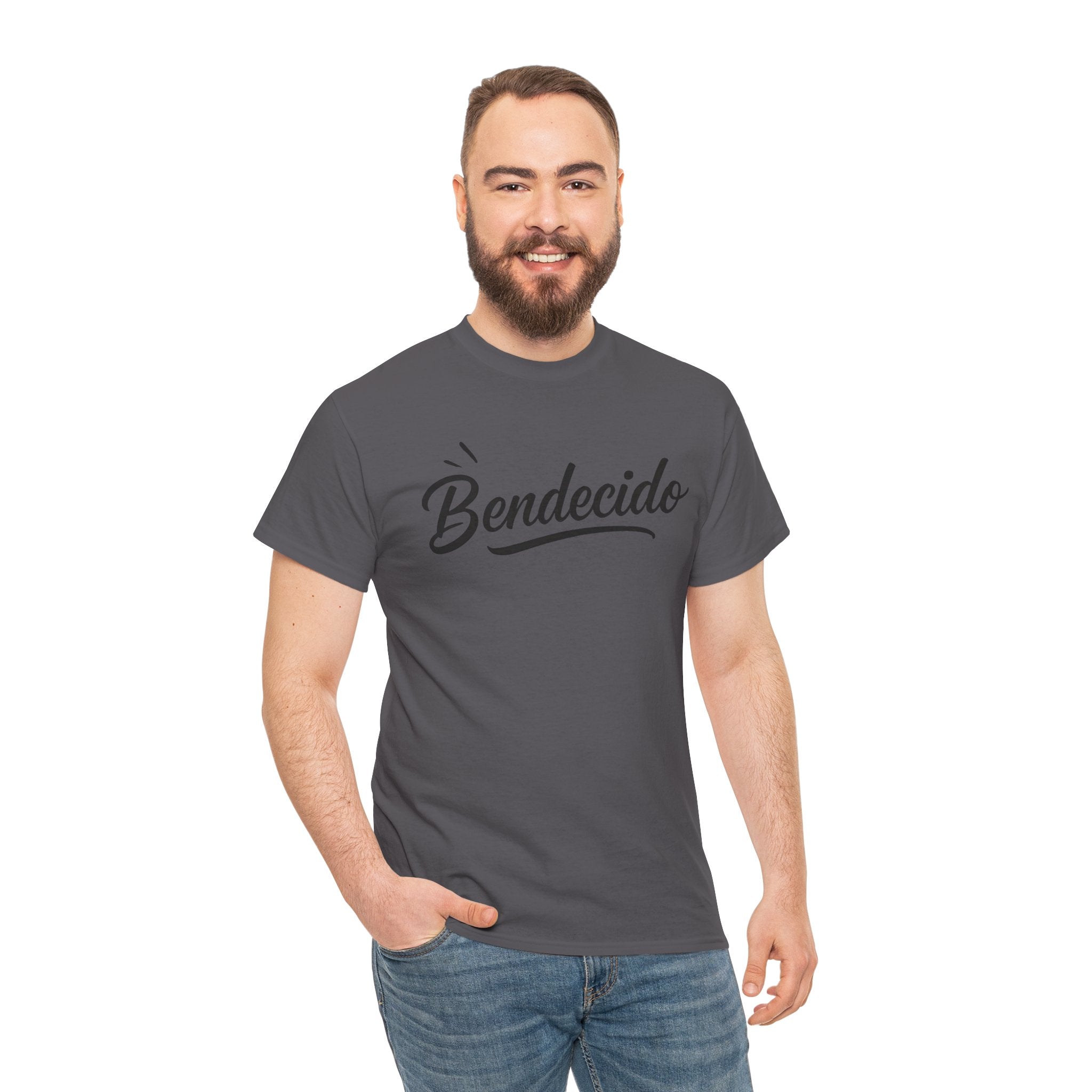 Bendecido (Blessed masculine) | Unisex Heavy Cotton Tee