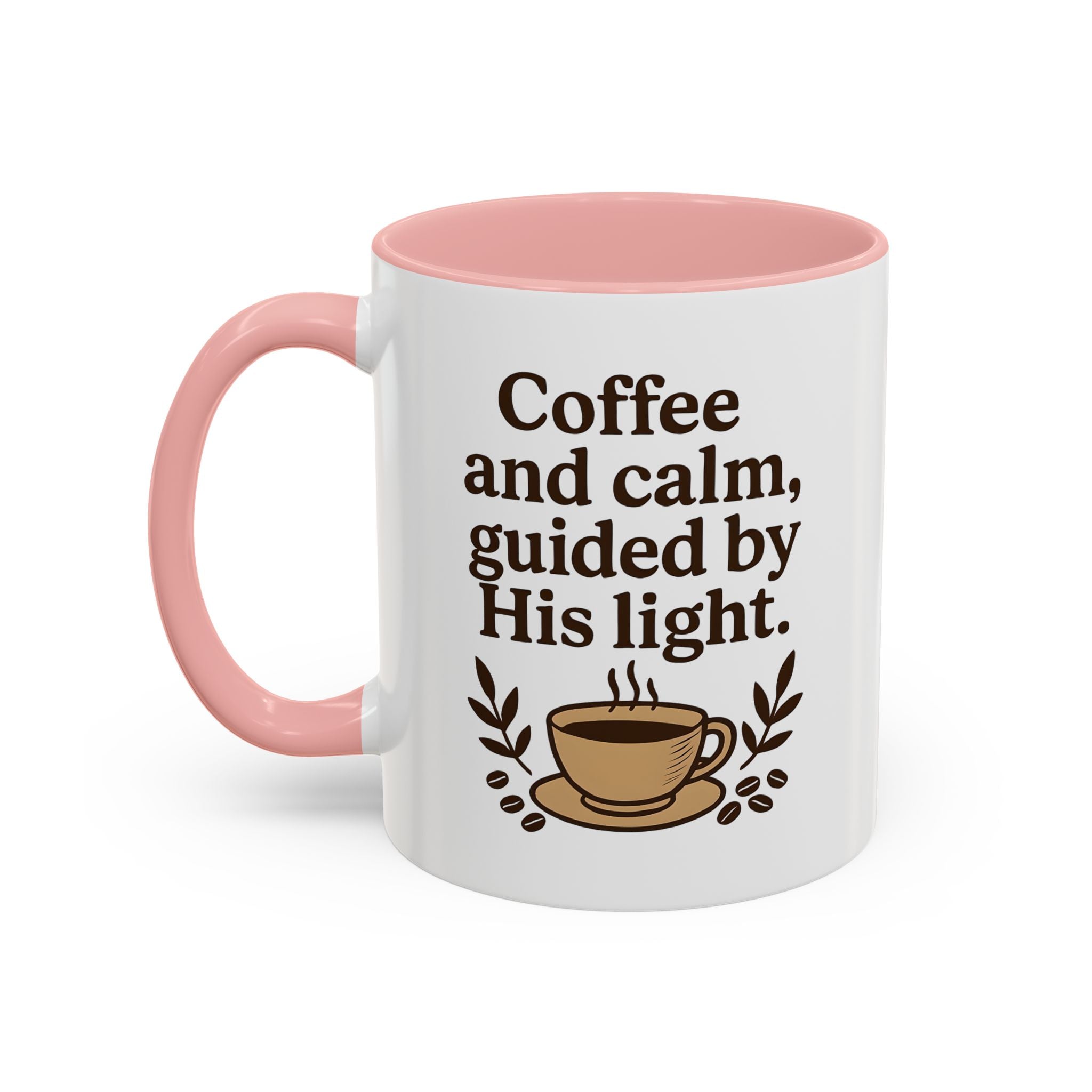 Coffee and calm, guided by His light. | Coffee Mug