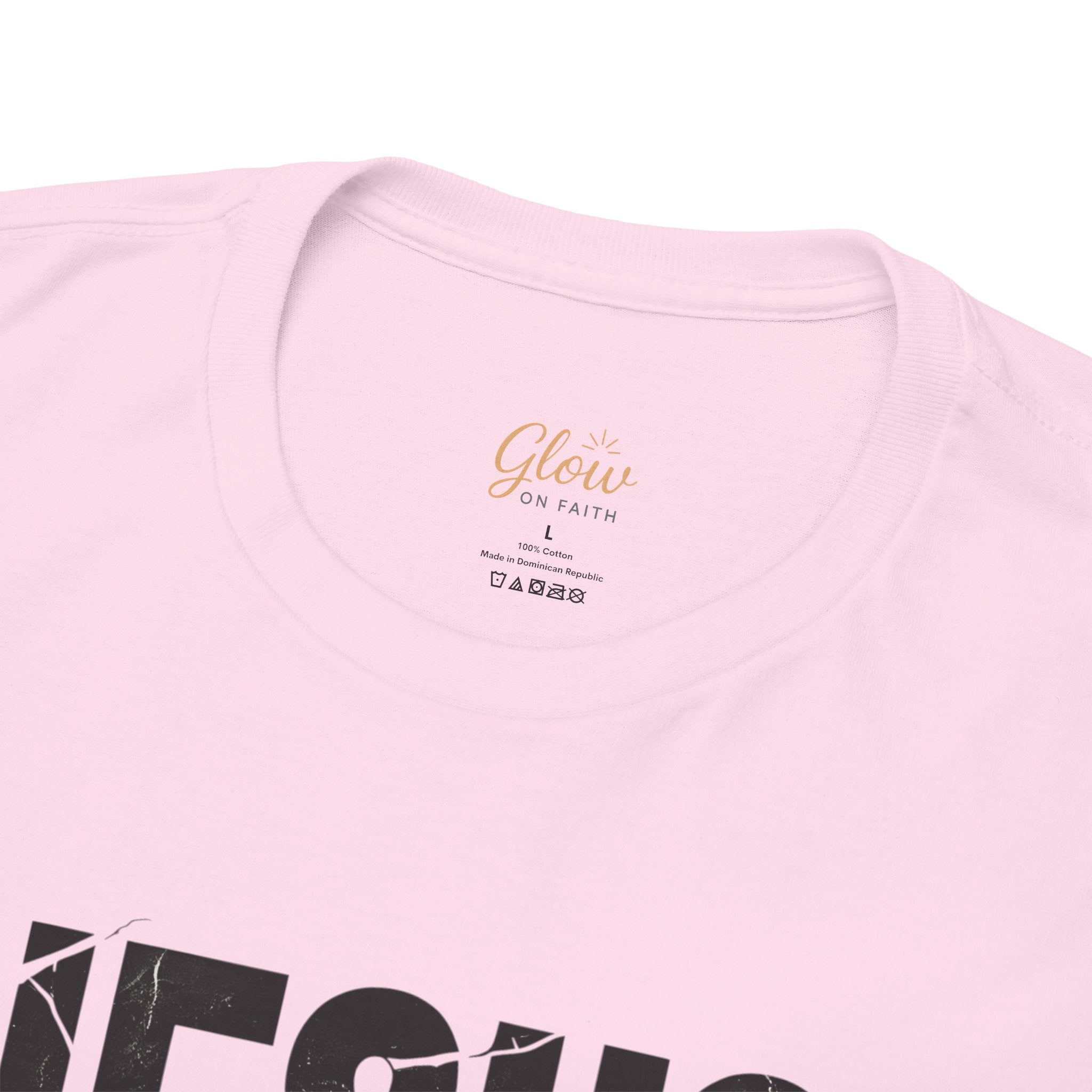 Jesus Never Fails | Unisex Heavy Cotton Tee