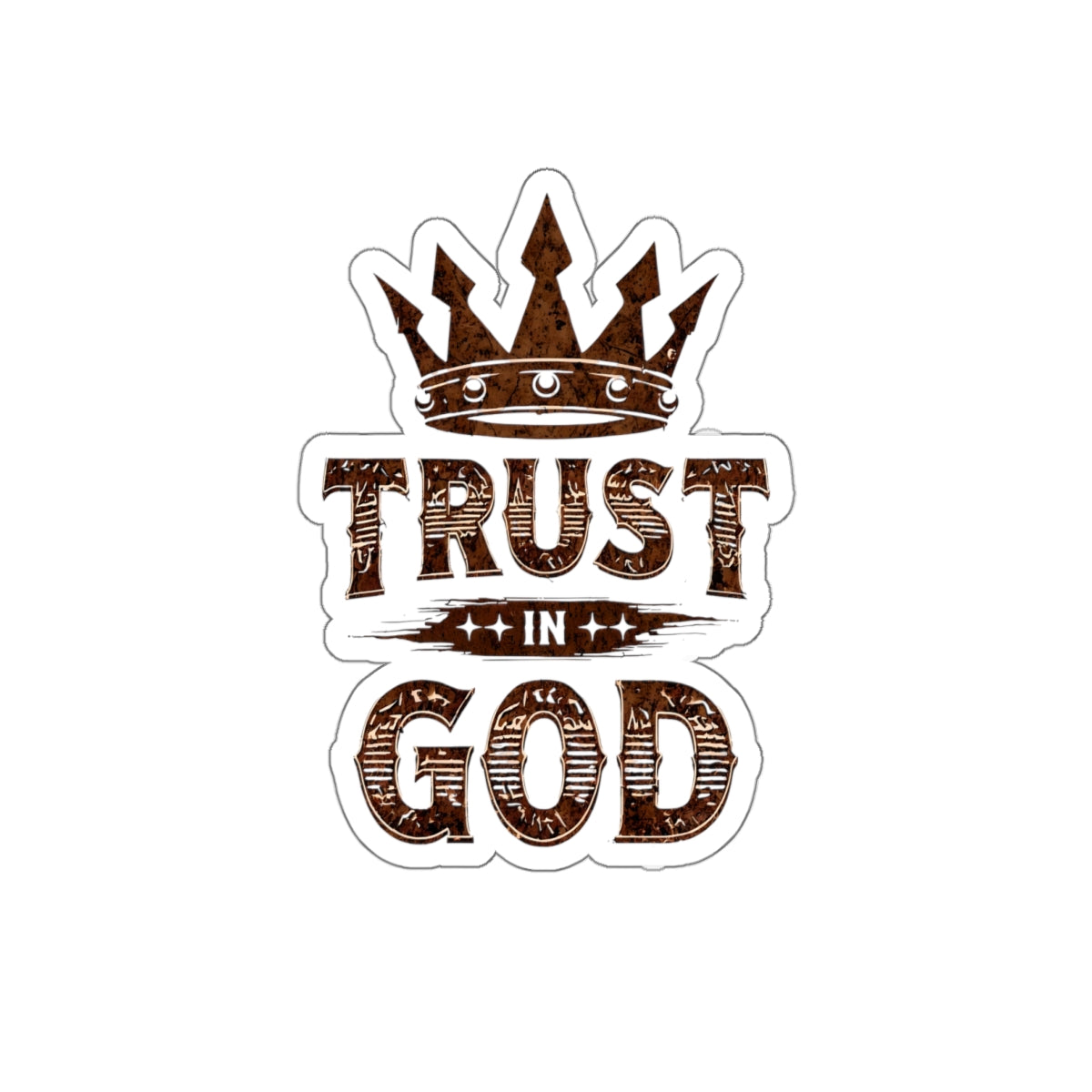 Trust in God Die-Cut Stickers