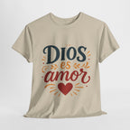 Dios es amor/God is Love | Unisex Heavy Cotton Tee