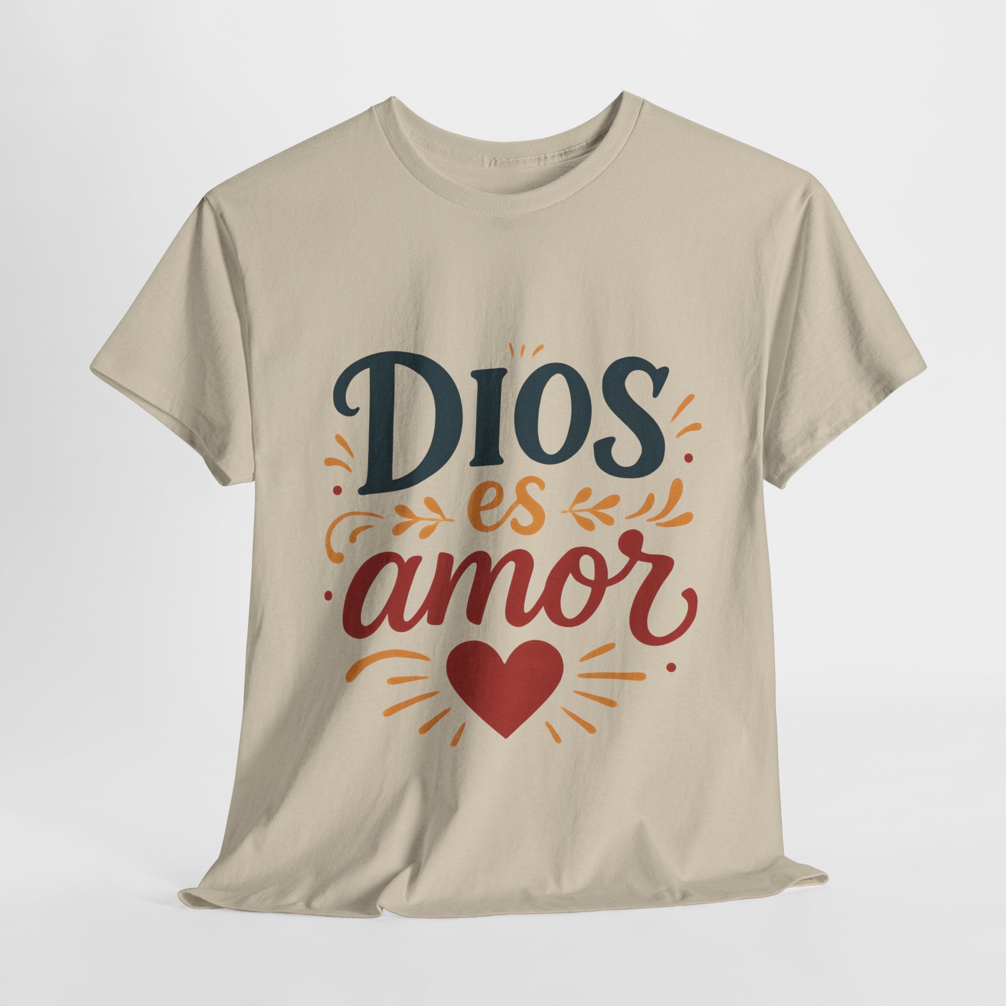 Dios es amor/God is Love | Unisex Heavy Cotton Tee