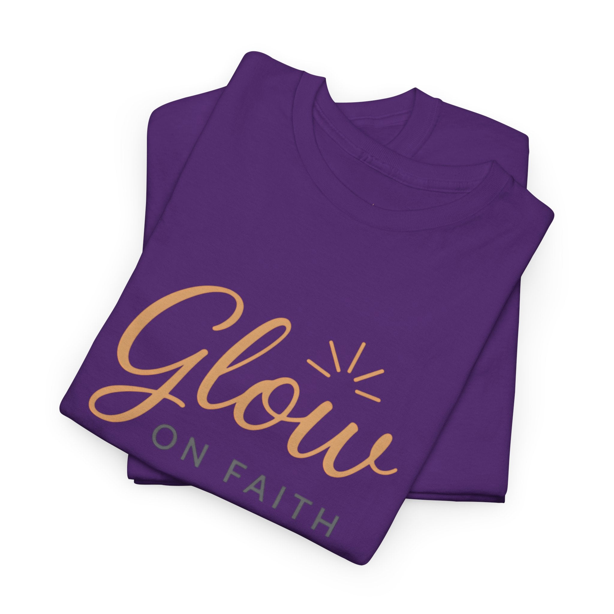 Glow on Faith | Unisex Heavy Cotton Tee