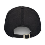 Amor y Paz (Love & Peace) | Embroidered Denim Hat