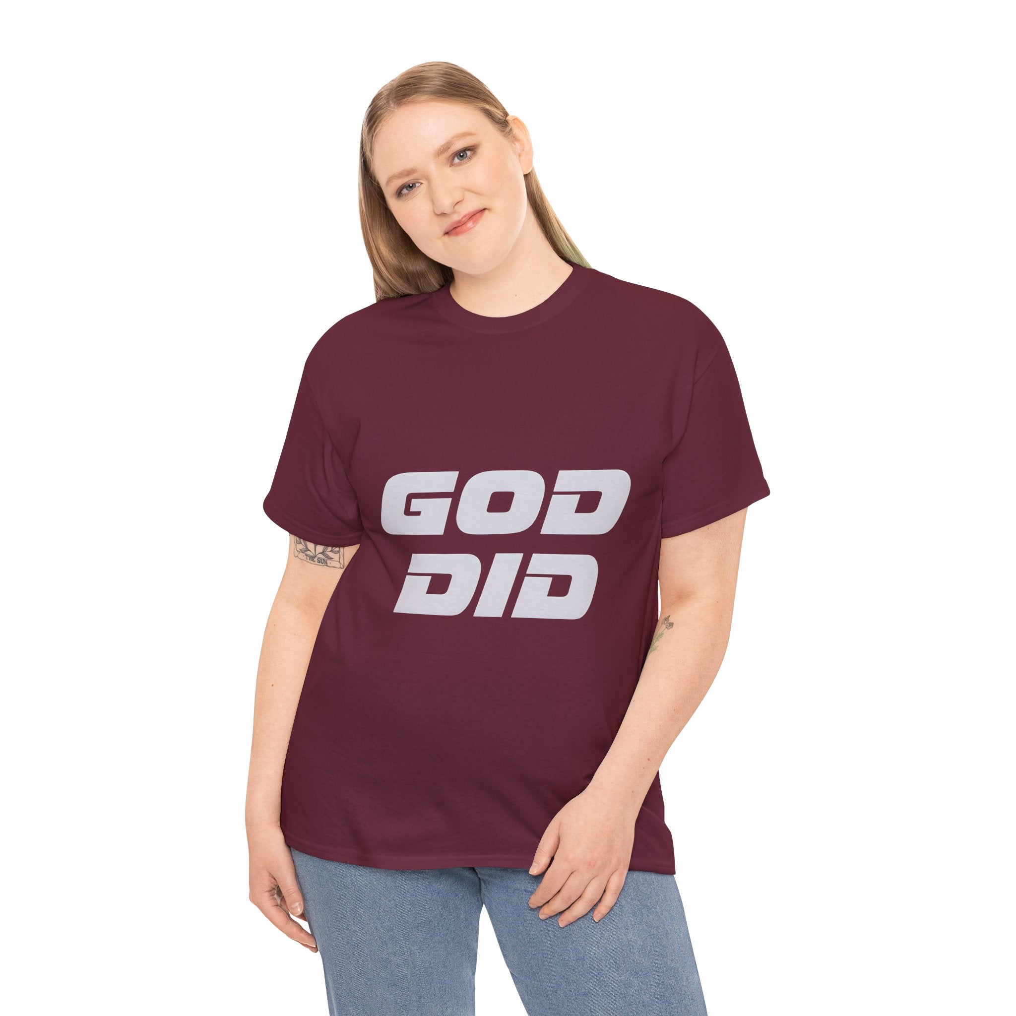 God Did | Unisex Heavy Cotton Tee