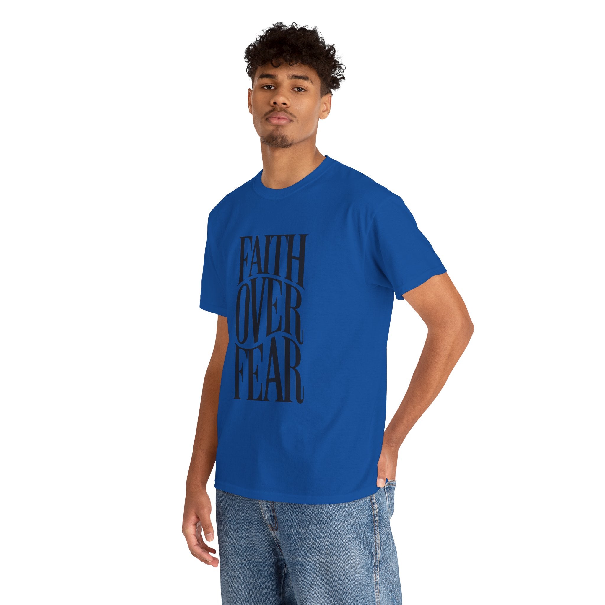 Faith Over Fear | Unisex Cotton Tee