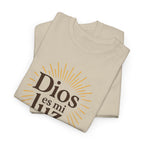Dios es mi luz. — Salmos 27:1 | Unisex Cotton Tee