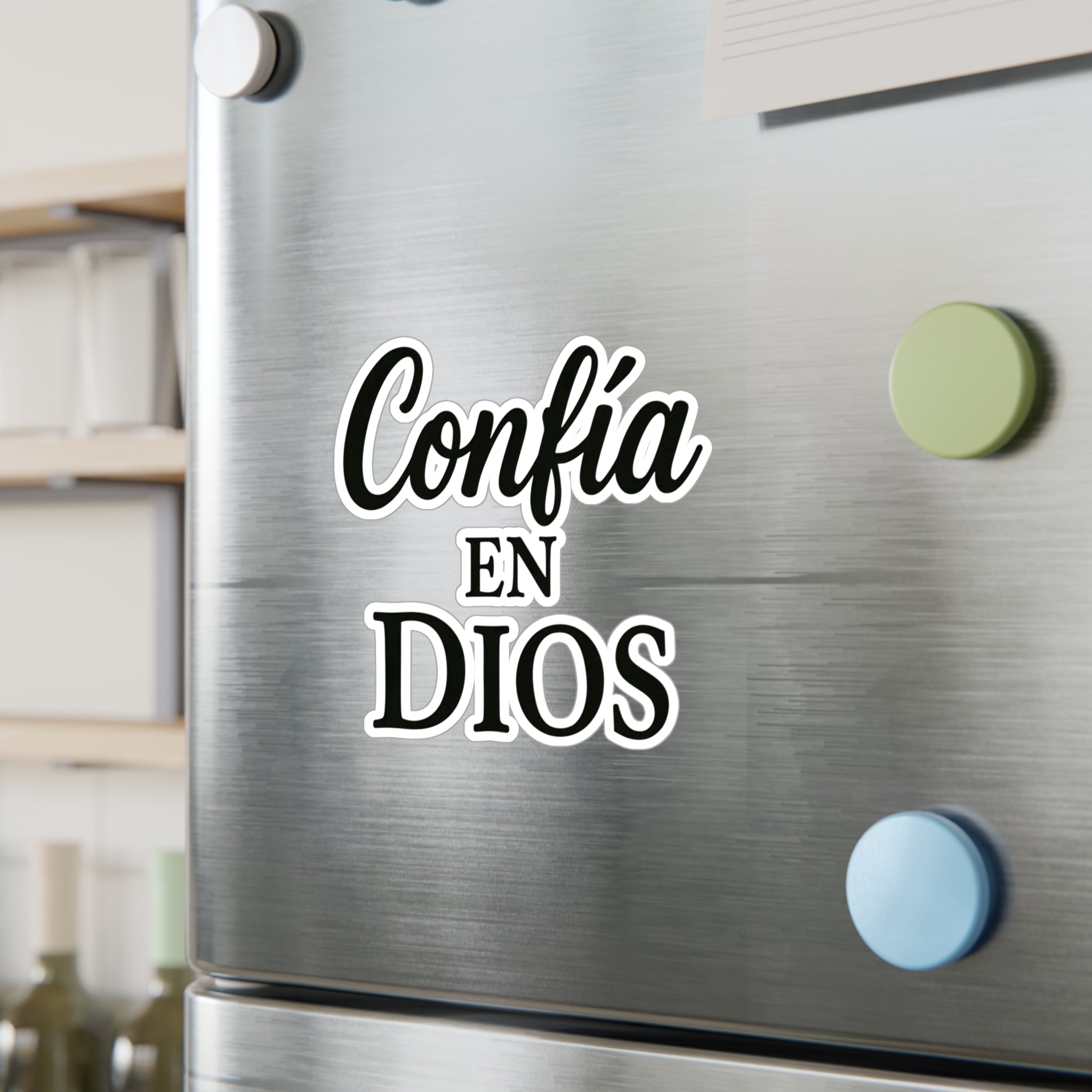 Confía en Dios | Vinyl Sticker
