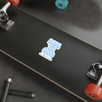 Run To God, He'll Never Leave You Die-Cut Stickers