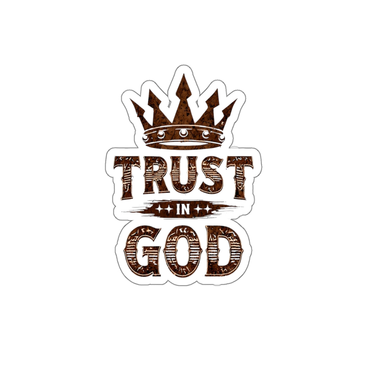 Trust in God Die-Cut Stickers