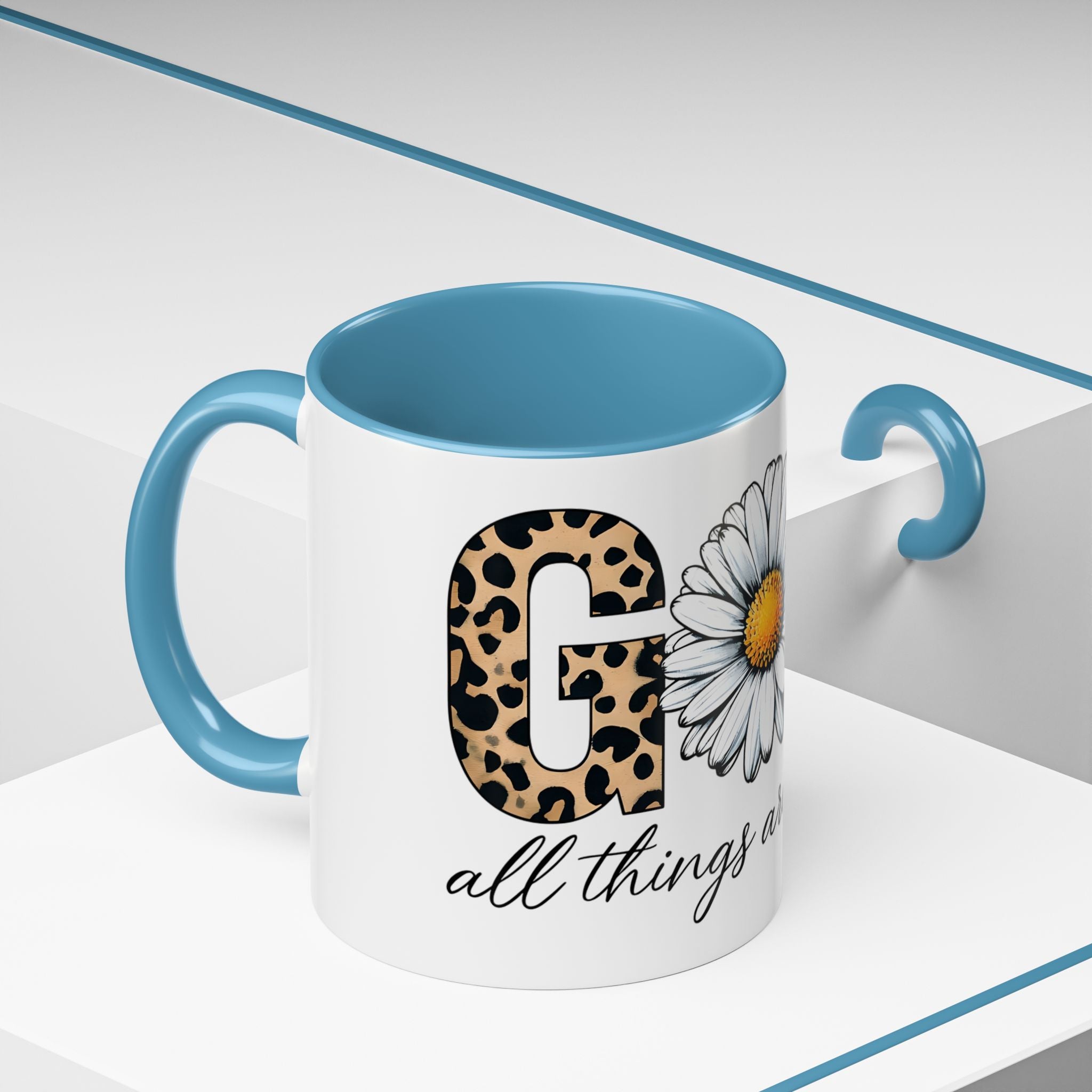 God all things are possible | Coffee Mug