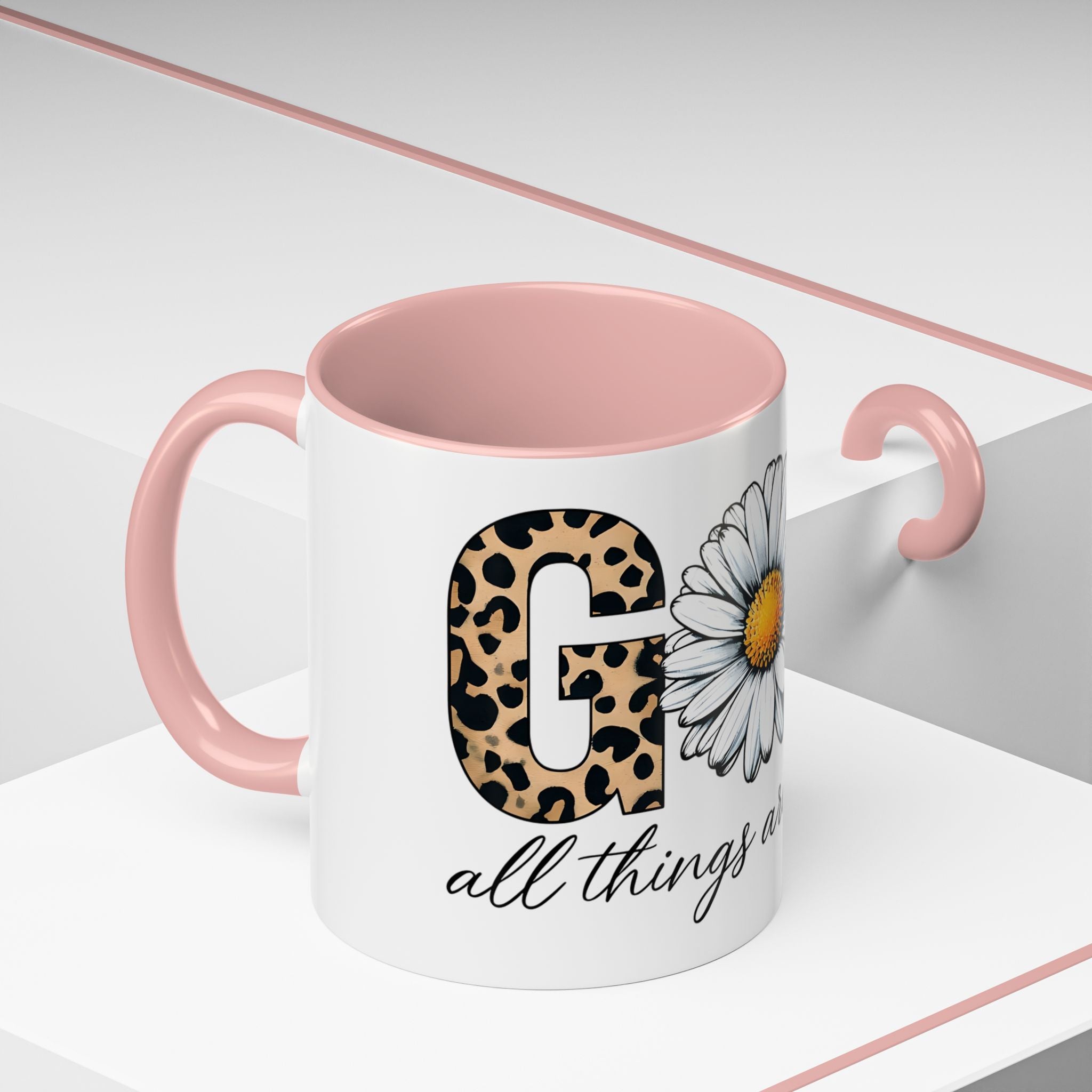 God all things are possible | Coffee Mug