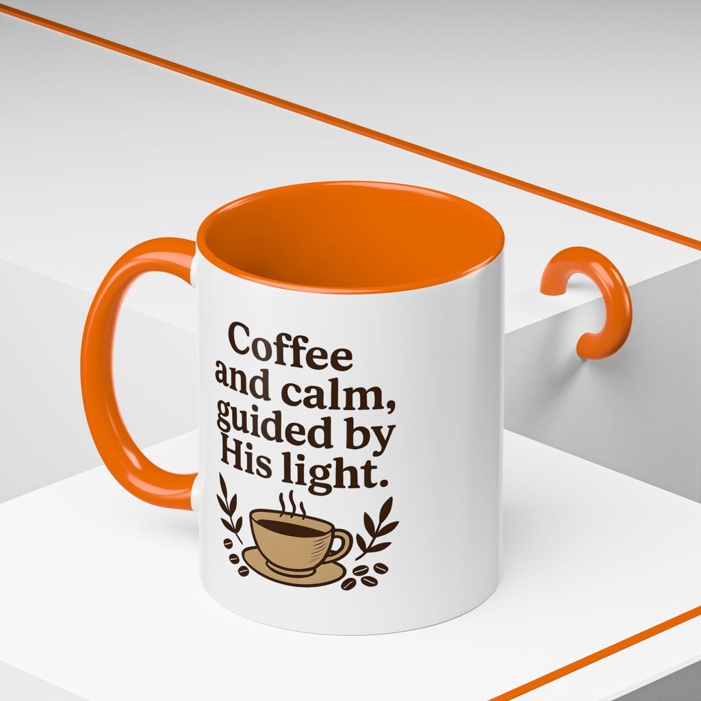 Coffee and calm, guided by His light. | Coffee Mug