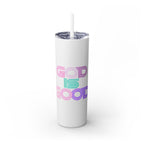 God is Good | Skinny Tumbler with Straw, 20oz
