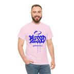 Blessed | Unisex Graffiti Style Heavy Cotton Tee