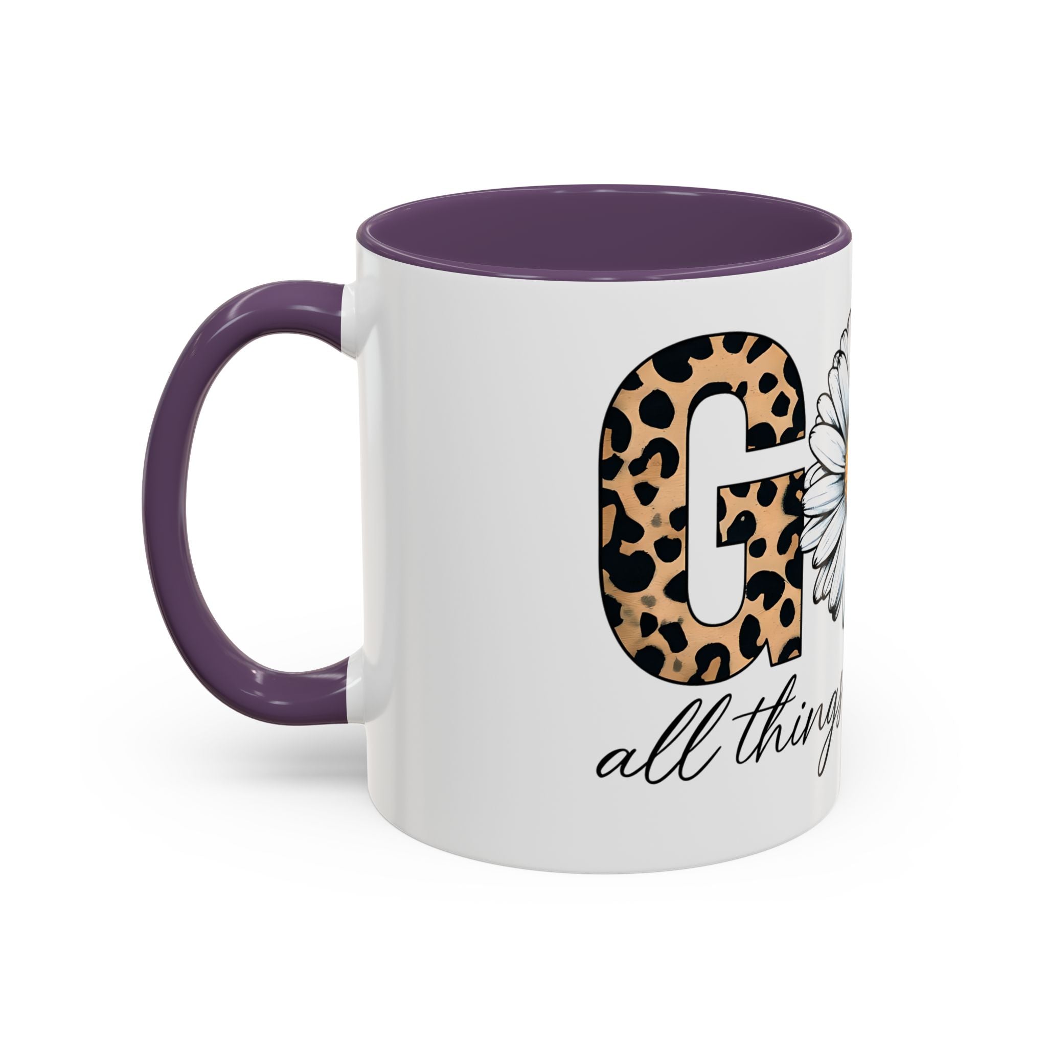God all things are possible | Coffee Mug