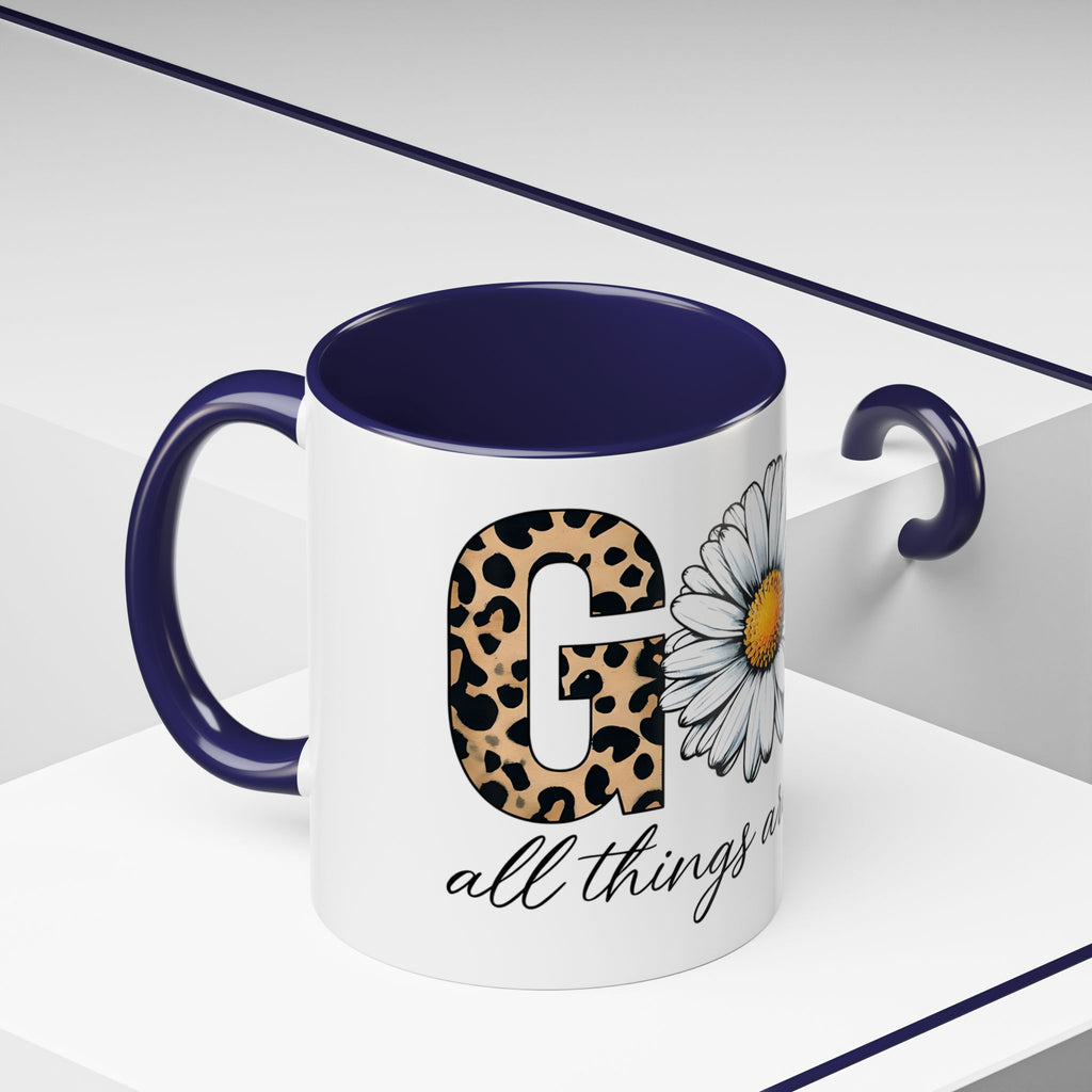 God all things are possible | Coffee Mug