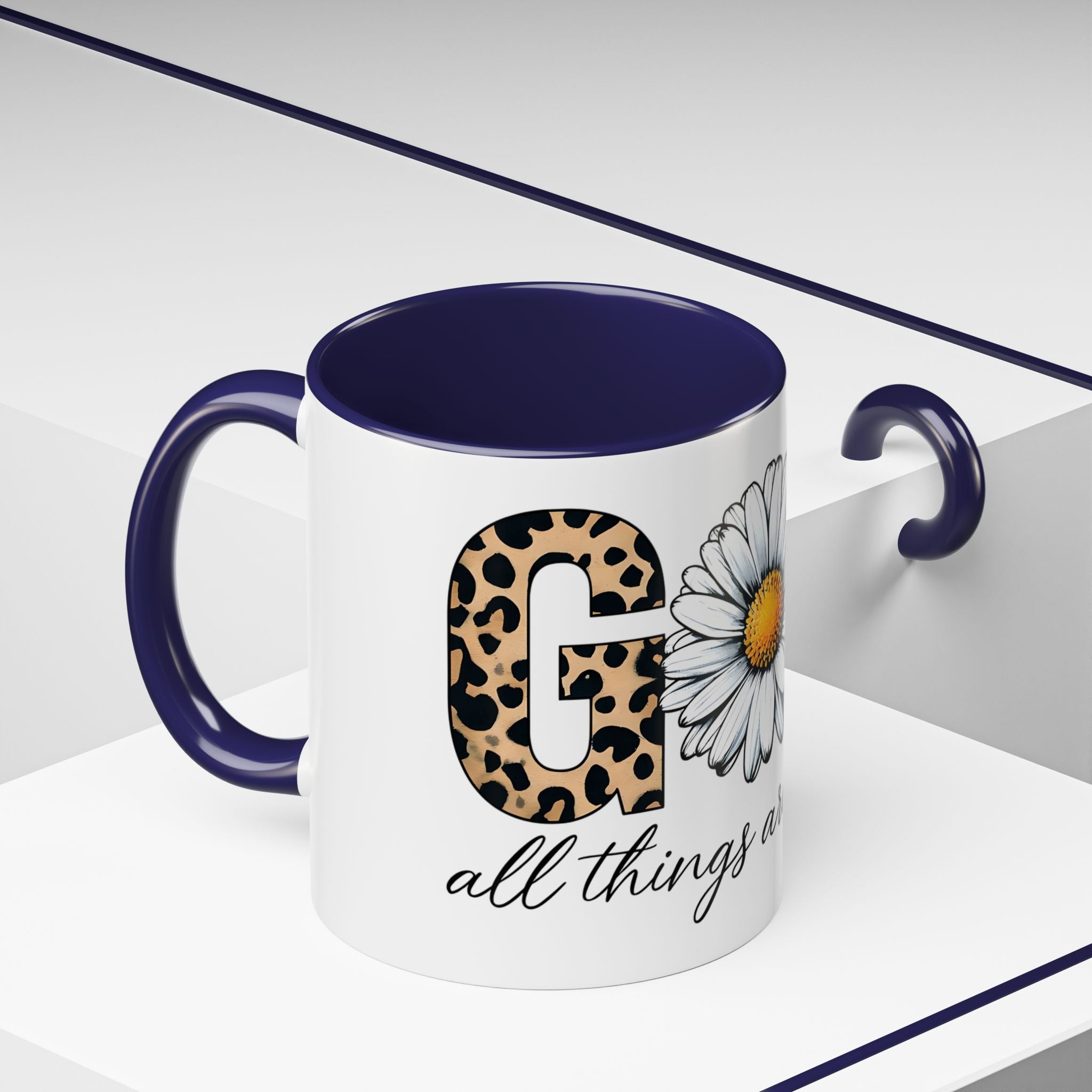 God all things are possible | Coffee Mug