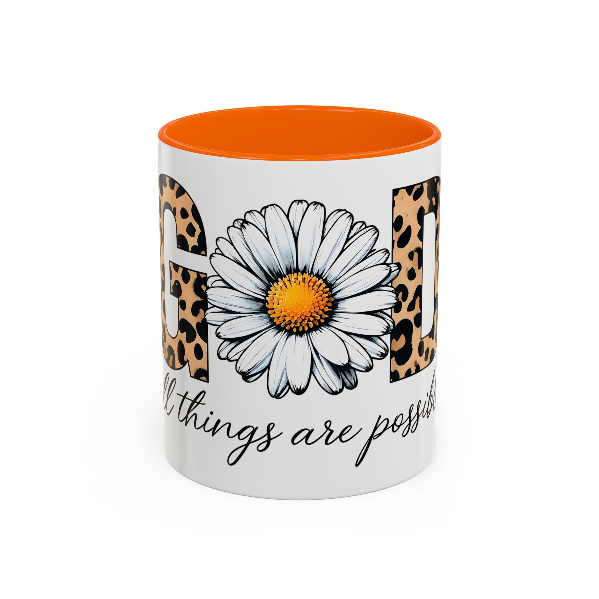 God all things are possible | Coffee Mug